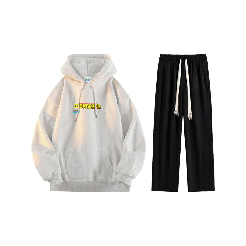 SPONGEBOB SQUAREPANTS Sweatshirt Set Unisex-23