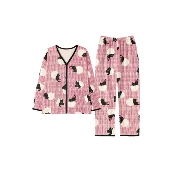 MADALLO Pajama Set Women's Dark Pink