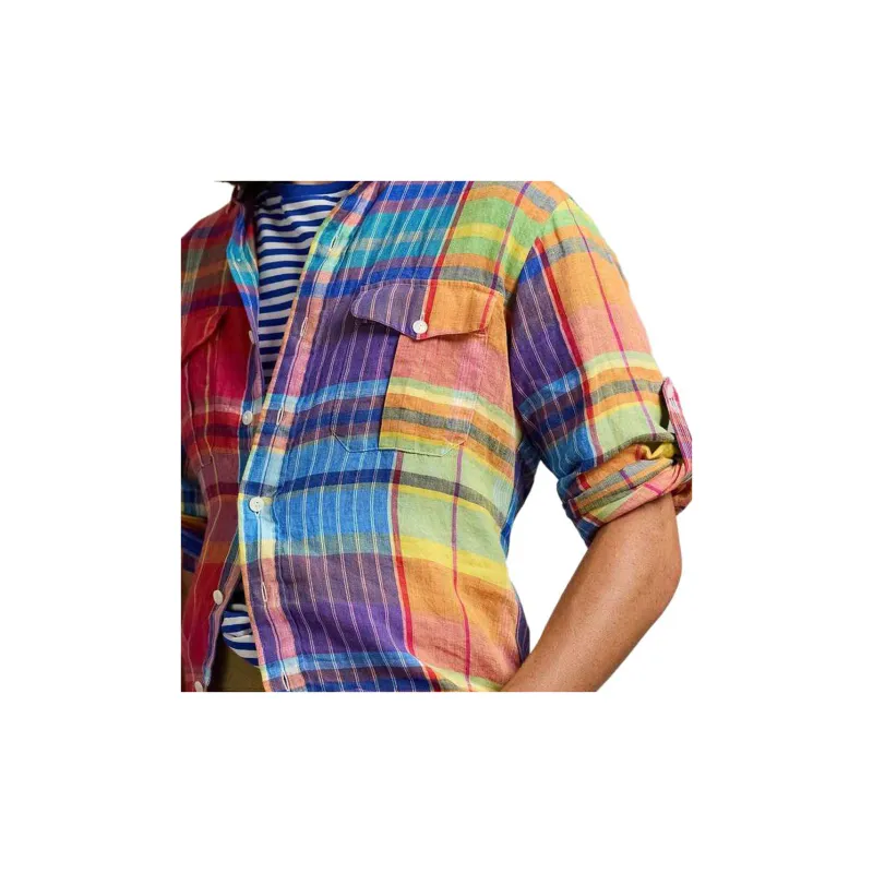 Polo Ralph Lauren Plaid Linen Shirt-4