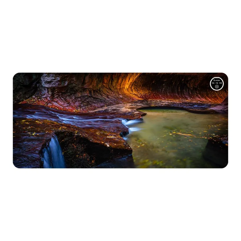 GULAN Extra Large Heating Desk Pad G37 For Students Dormitory Office Writing Mouse Pads-2