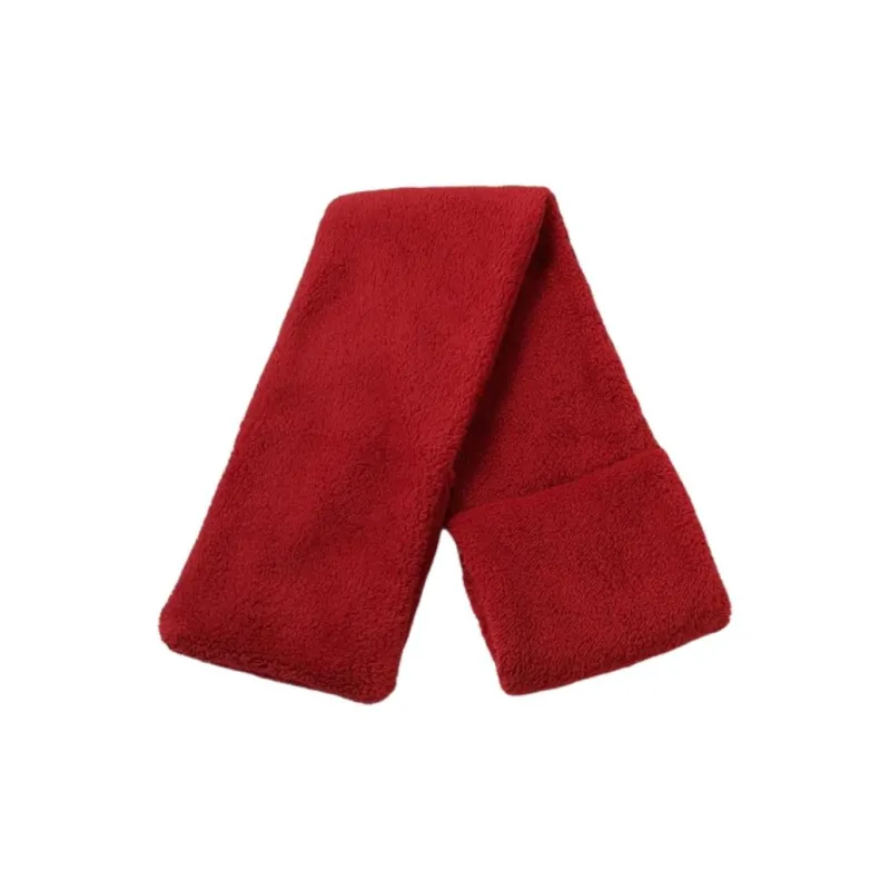 MUJI Polyester Knit Scarves Unisex Multicolor-11
