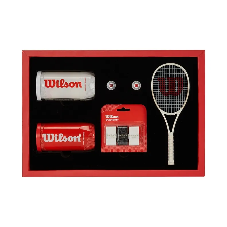Wilson Snake Year Limited Collection Ball Vibration Dampener Grip Combination Tennis Accessory Unisex Red White-1