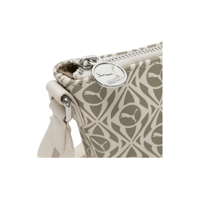 PUMA Artificial Leather Shoulder Bag Regular Women's Ecru-7
