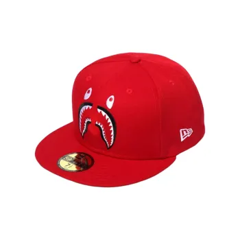 A BATHING APE Shark Snap Back Cap Cap