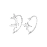 Sterling Silver Bestie Couple Rings