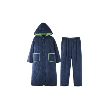ZumashL Luxury Designer Series Pajama Set Women's Nordic Blue