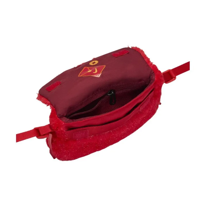 Nike Fabric One Shoulder Handbags Women's Red-3