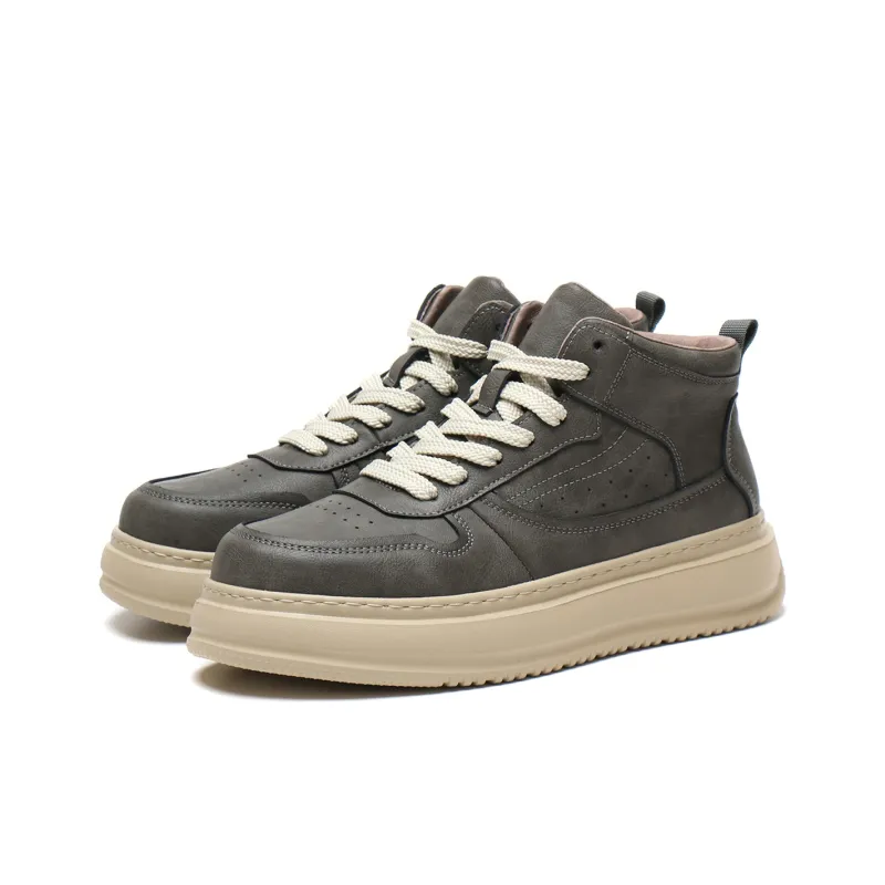 Meixi Warm Mid Top Skateboard Shoes Men's-9
