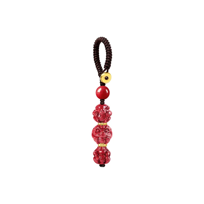 Moon Jewelry Cinnabar Keychains Unisex-44