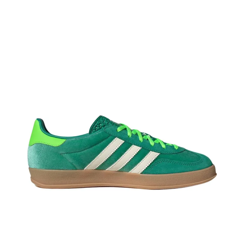 Adidas Gazelle Indoor Semi Court Green Velvet Women's-1