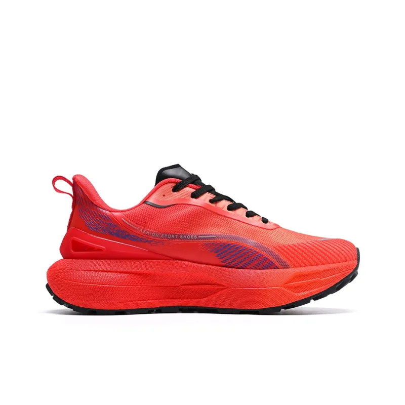Meiretu Shock Absorbers With Slip Resistant And Abrasion Resistant Properties Low Top Casual Sprint Running Shoes Men's-1