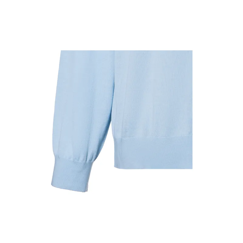 Burberry FW23 Knitwear Women's Light Gray Blue-9