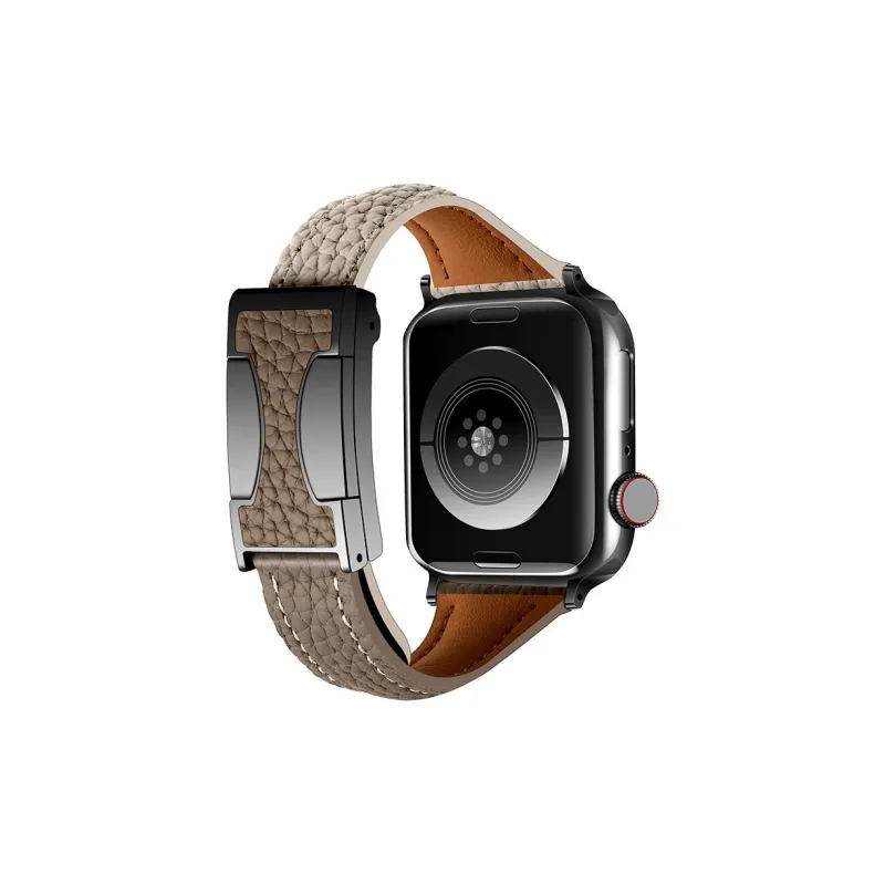 ZHENGGUANG Watch Band Apple Compatibility Genuine Leather Material-26