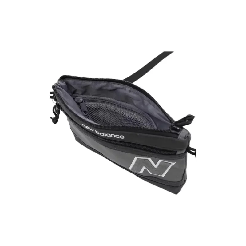 New Balance PU Shoulder Bag, Crossbody Bag Regular Men's Castle Gray-3