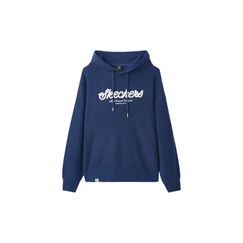 Skechers New Year Collection Sports Lifestyle Sweatshirt Unisex Opal Blue