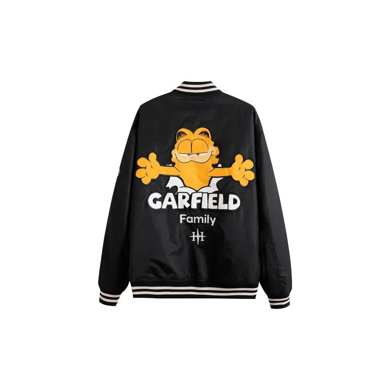 HARDY HARDY x JIAFEIMAOJIAZU Baseball Jacket Unisex Black-1