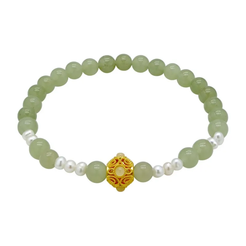 Royal Heaven's Choice Hetian Jade Bracelets Sugar Jade Unisex-3