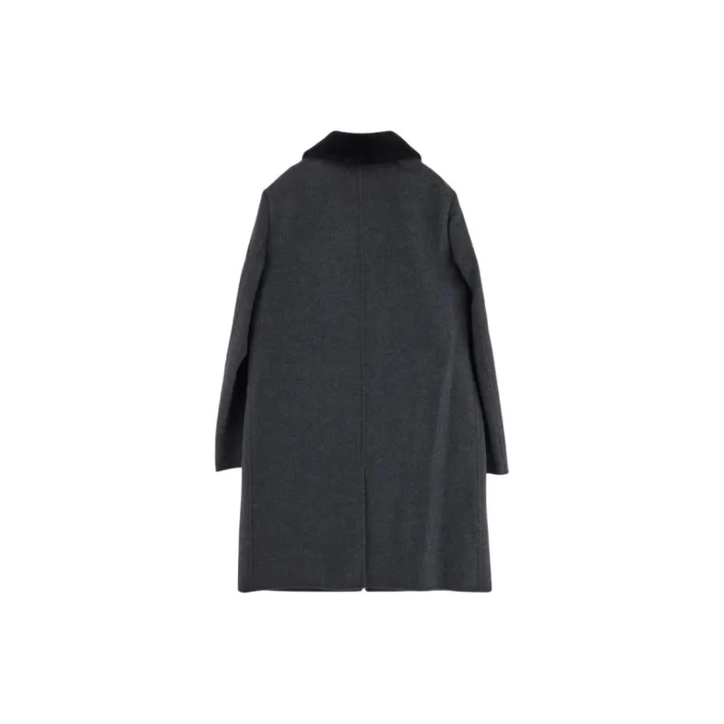 Yves Salomon Single breasted Coat-1