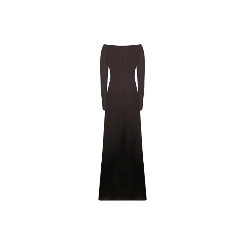 Genny Duchess Satin Gown-1