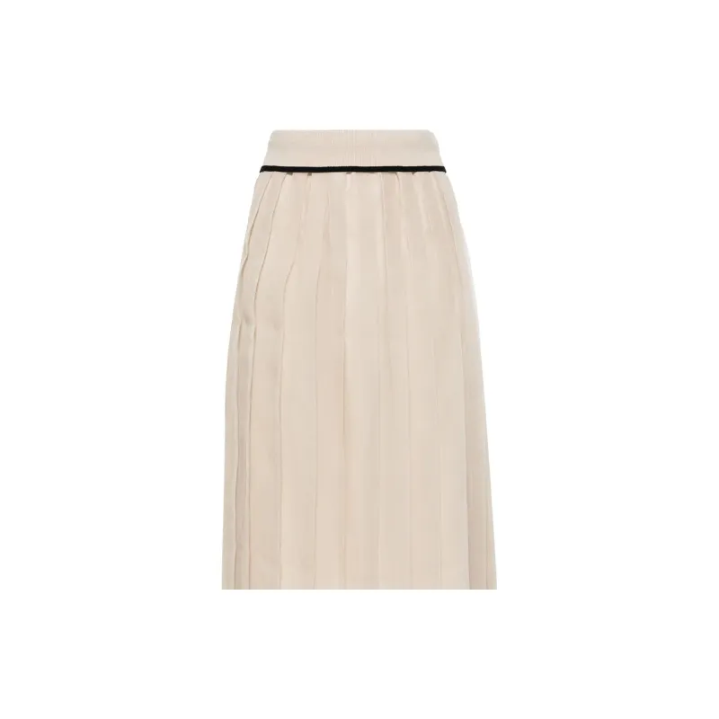 Brunello Cucinelli High waisted Silk Skirt-5