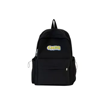 GOBLIN SHARKS 1759 Nylon Backpack Regular Unisex Black/White/Yellow/Pink/Blue