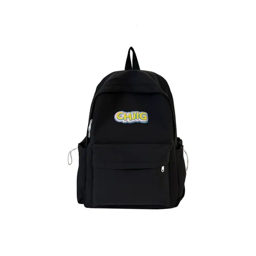 GOBLIN SHARKS 1759 Nylon Backpack Regular Unisex Black/White/Yellow/Pink/Blue