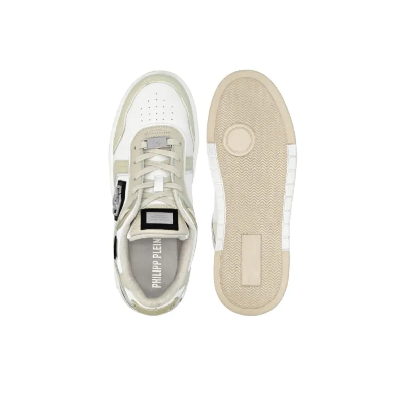 PHILIPP PLEIN Lo Top Low Top Skateboard Shoes Unisex Beige-5