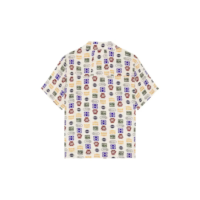 RHUDE Trucker Print Shirt-1