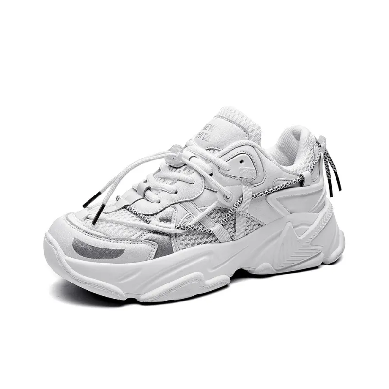 SOURCE Slip Resistant, Abrasion Resistant, Supportive, Balanced, Lightweight Low Top Chunky Sneakers Unisex-1