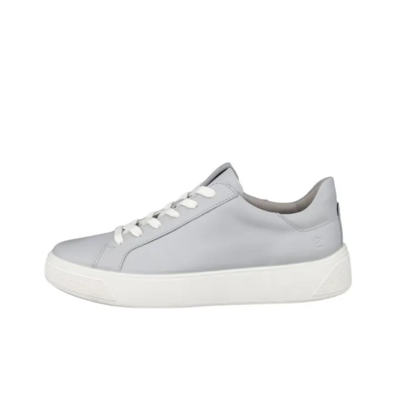 Ecco Street Tray Low Top Skateboard Shoes Women's Gray-0