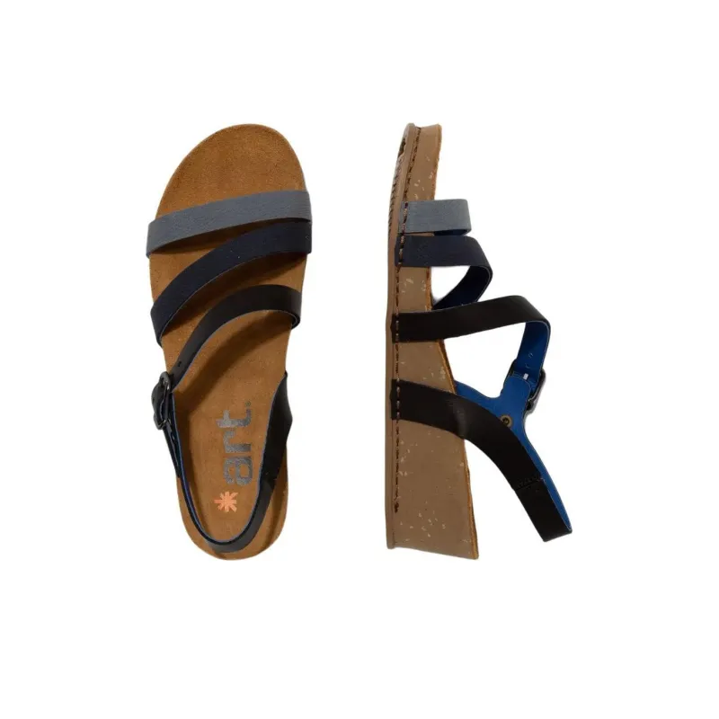 Art I LIVE Strap Sandals 4.5cm Women's Black-2