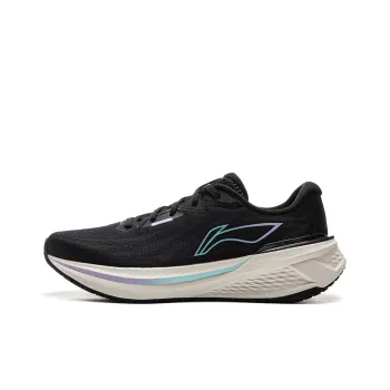 LiNing Breathable Lightweight Rebound Low Top Training Running Shoes Women's Black