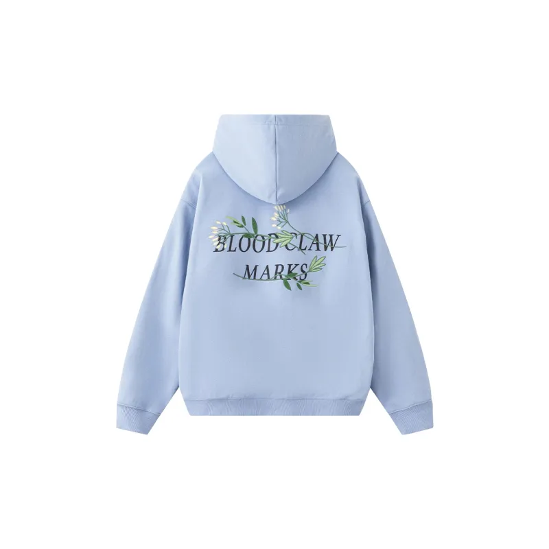 Suamoment Sweatshirt Spring And Fall American Trendy Loose Fit Casual Hoodie Unisex-6