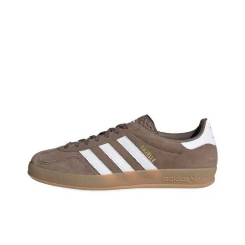 Adidas Originals Gazelle Indoor Earth Strata White Gold Metallic