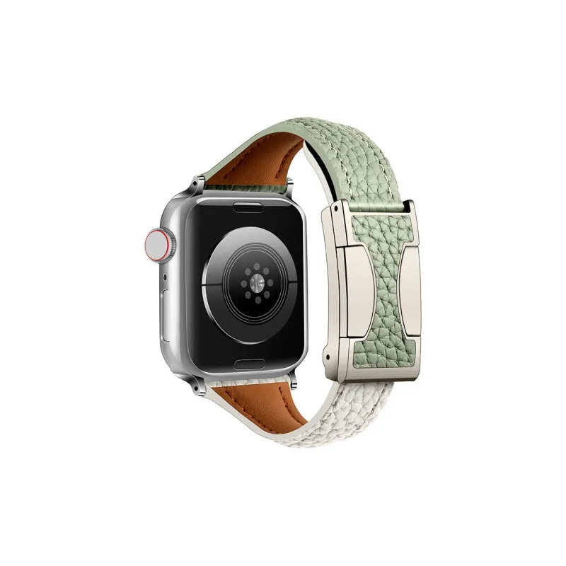 ZHENGGUANG Watch Band Apple Compatibility Genuine Leather Material-9