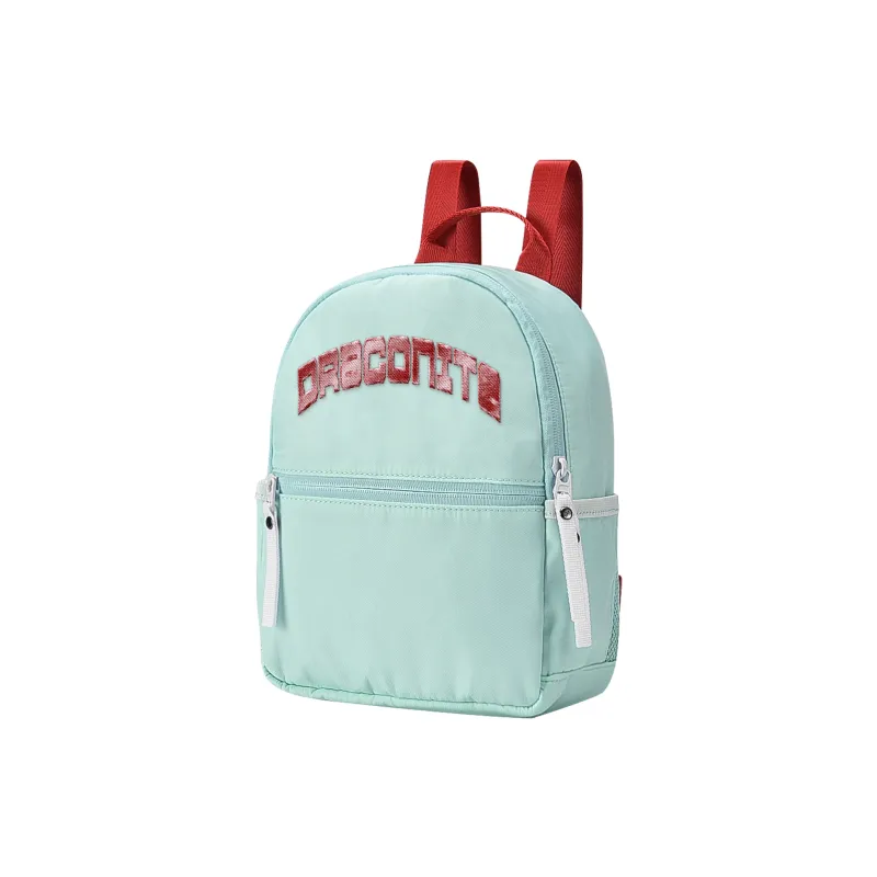 DRACONITE Polyester Backpack Regular Unisex Mint Green/White-1