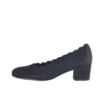 Gabor Comfort Chunky Heel High Heels 4cm Women's Black