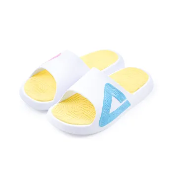 PEAK Tai Ji1.0 EVA Cushioned Slip Resistant Abrasion Resistant Quiet Slide Slippers Unisex Red Blue BUFF