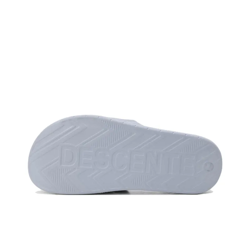 DESCENTE Icing Nars Slip Resistant Abrasion Resistant Slide Slippers Unisex Gray-4