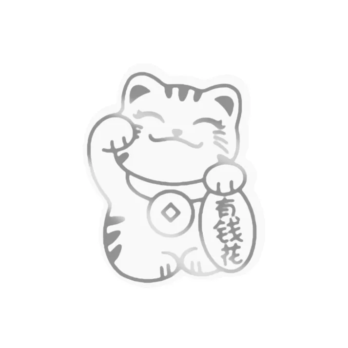 ZANC Sterling Silver Cell Phone Sticker Unisex-4