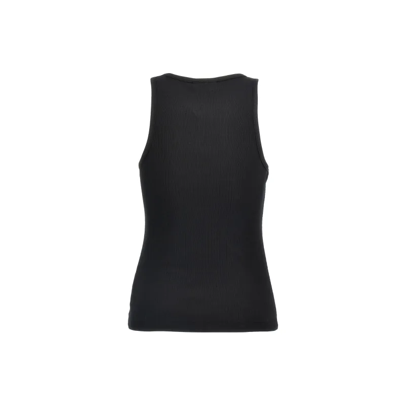 GANNI Rhinestone Embellished Tank Top-1