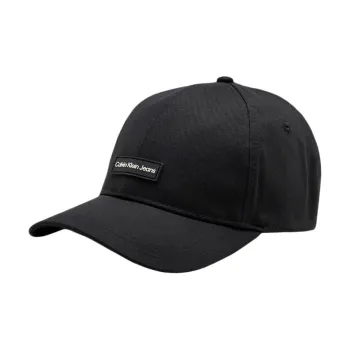 CALVIN KLEIN Cotton Baseball Caps Women's Black