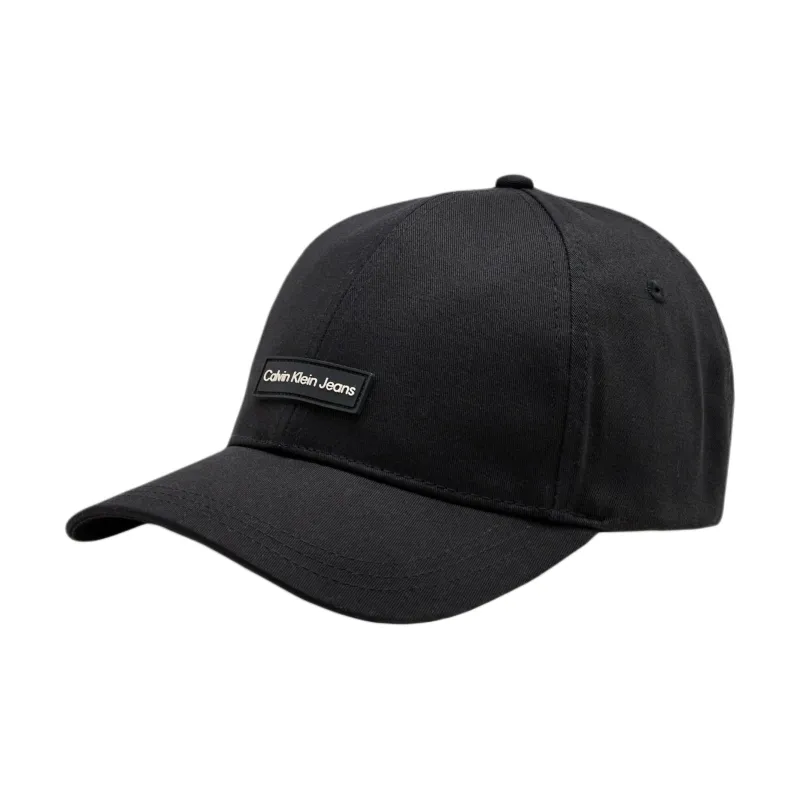 CALVIN KLEIN Cotton Baseball Caps Women's Black-0