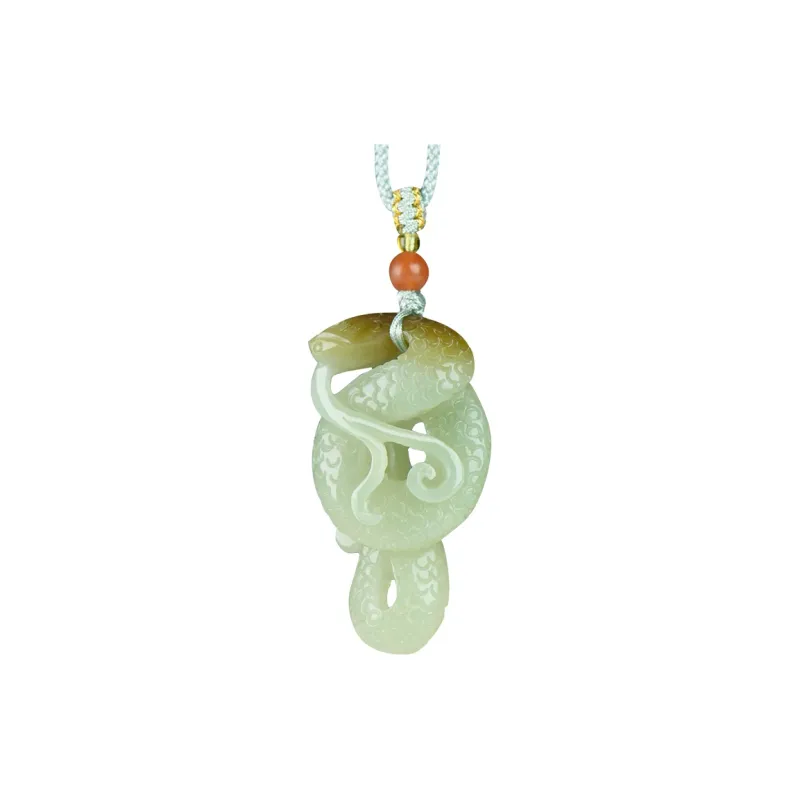 KUNYUYAO Hetian Jade Pendants White Jade Unisex-49
