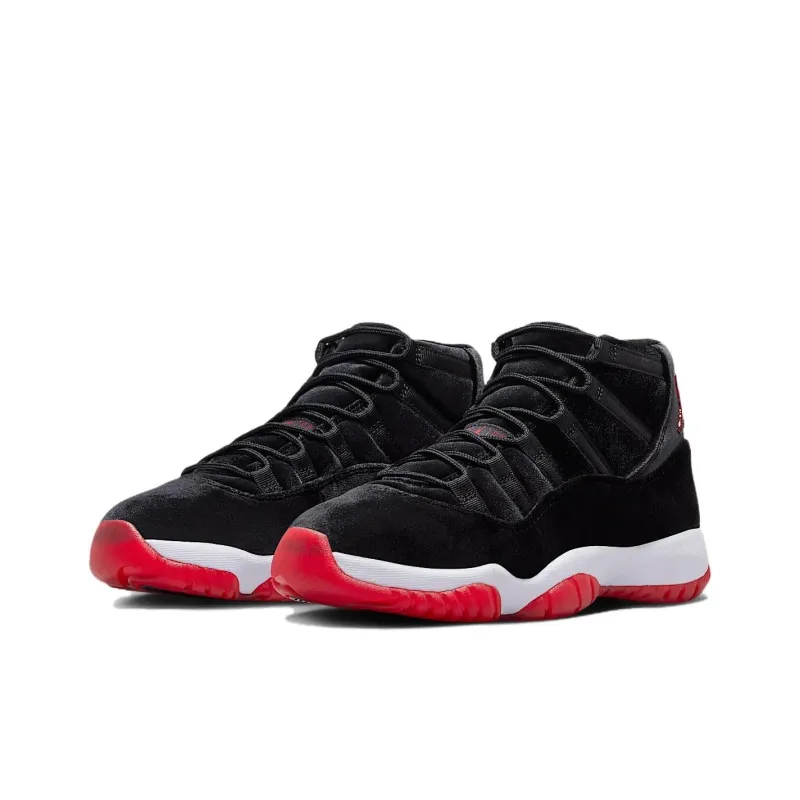 JORDAN 11 Retro Bred Velvet Women's-2