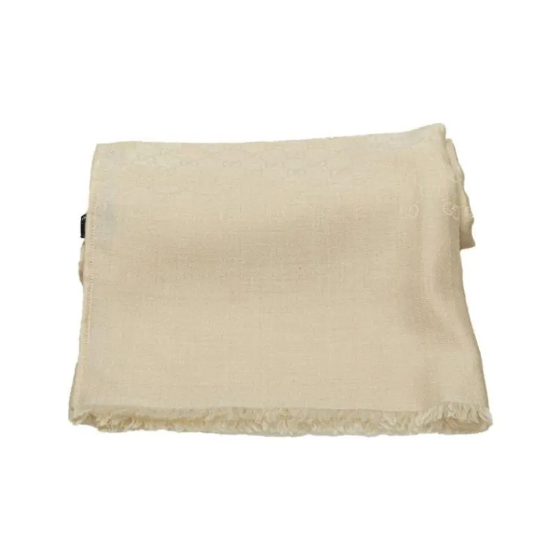 GUCCI 2000 2015 Wool Scarf Scarves-2