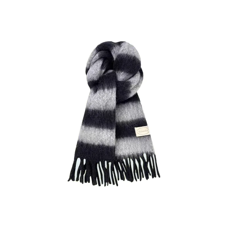 Lanza Knit Scarves Unisex-0