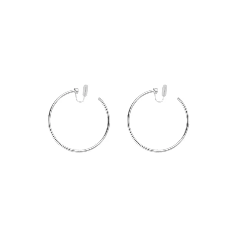 EAR PARTNER Copper Clip On Earrings Women's-1