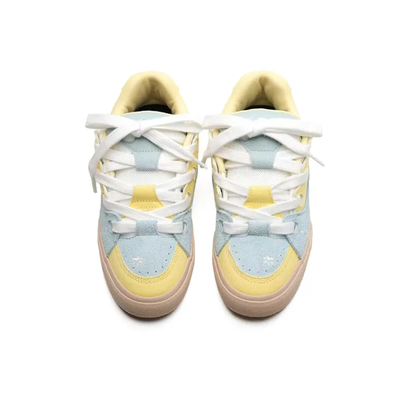 SHUXIAOBEI Doll Collection Puffy Shoes Low Top Skateboard Shoes Women's-24