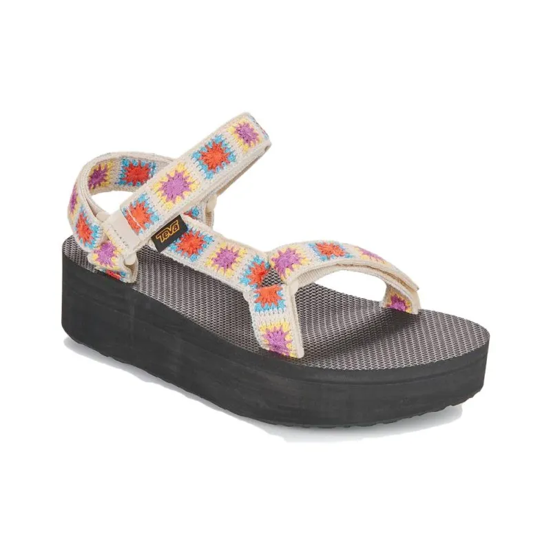 Teva Beach Sandals Women's Black Beige-2